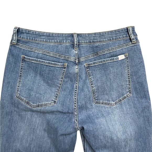 JEN 7 by 7 For All Mankind Slim Straight Leg Jeans Size 12 - Picture 5 of 9